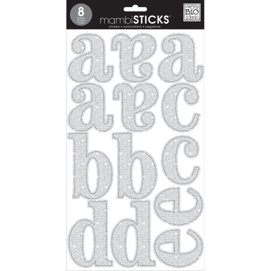 Cadence Silver Glitter