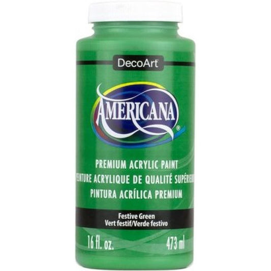 DecoArt Festive Green Americana Acrylic Paint