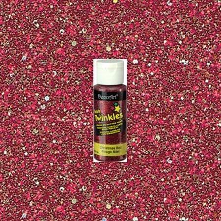 DecoArt Christmas Red Craft Twinkles 2oz
