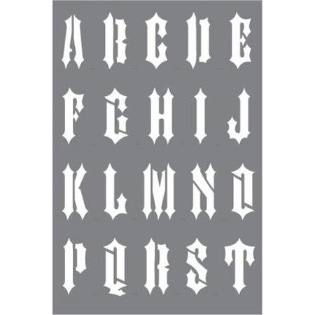 DecoArt Chopper Stencil