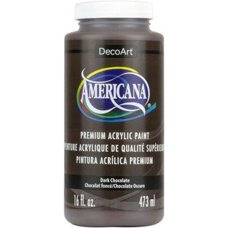 DecoArt Dark Chocolate Americana Acrylic Paint
