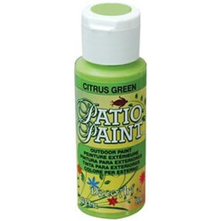 DecoArt Citrus Green Patio Paint 2oz