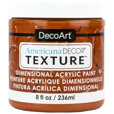 DecoArt Burnt Orange Texture 8oz