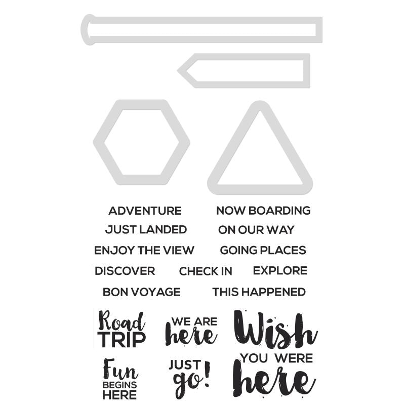 Decorative Die & Stamp Road Trip