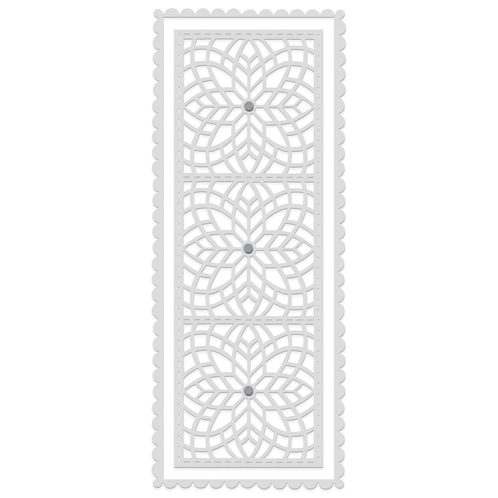 Tall Block Panel - Sweet Dixie Cutting Die