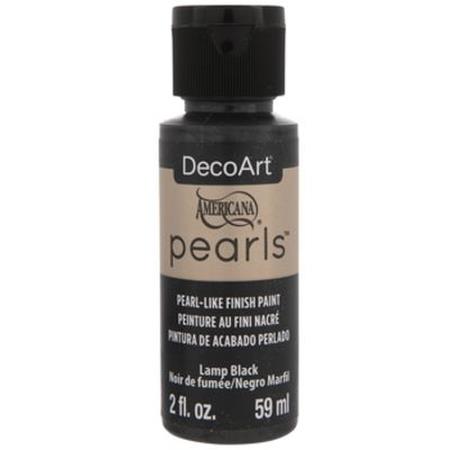 DecoArt Lamp Black Americana Pearls - 2oz