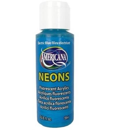 DecoArt Electric Blue Americana Neon 2oz