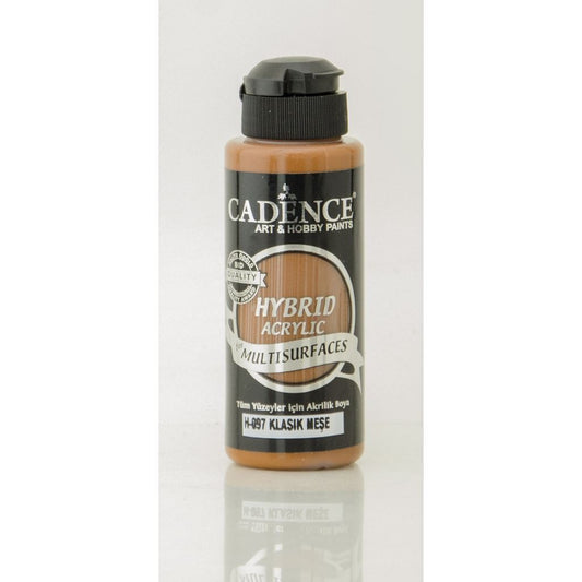 Classic Oak 120 ml Hybrid Acrylic Paint For Multisurfaces