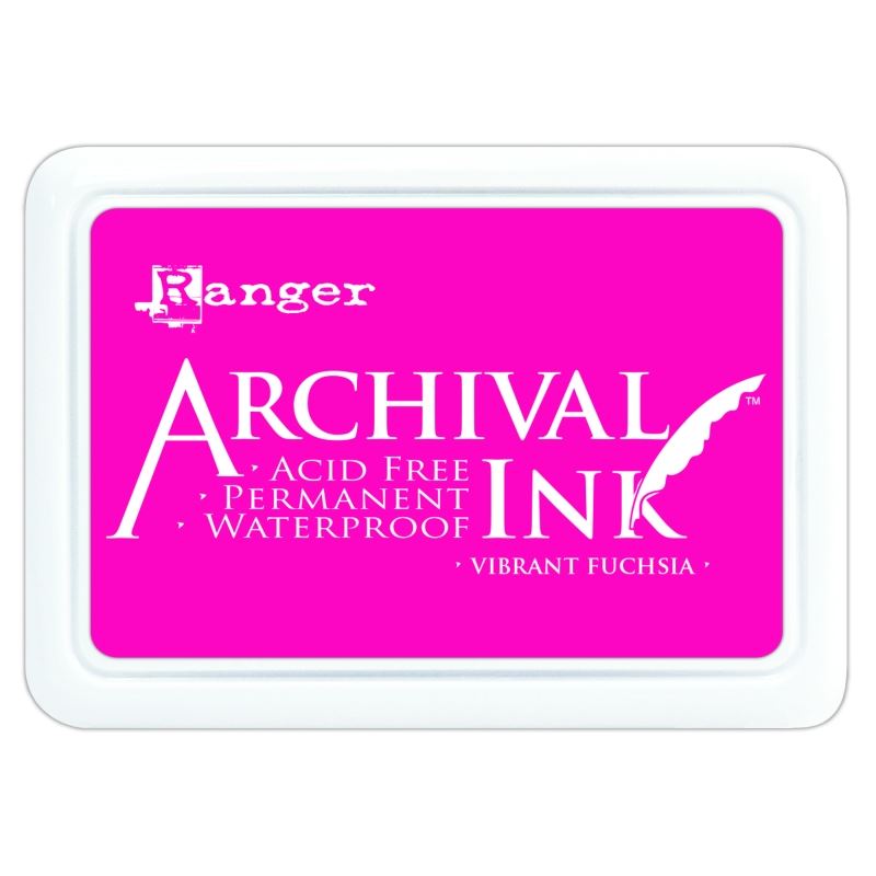 Tim Holtz - Archival Ink Pad Vibrant Fuchsia