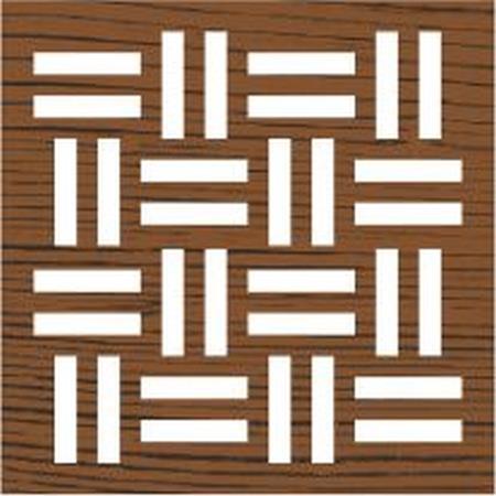 Small Basket Weave Block Printing Stamp