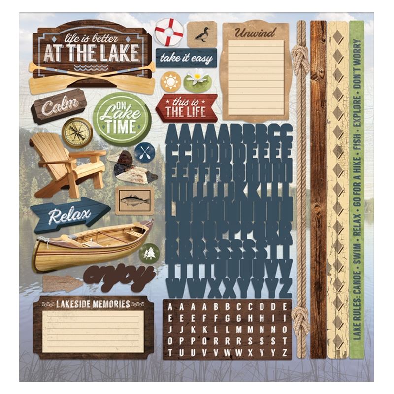 Paper House Productions - Lake Life Stickers