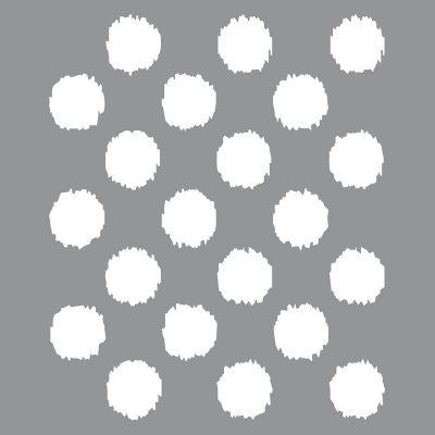 DecoArt Ikat Polka Dot Stencil
