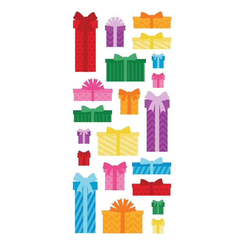 Paper House Productions - 3D Birthday Presents Puffy Stickers