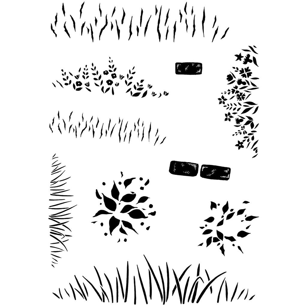 Textures A7 Clear Stamp Set