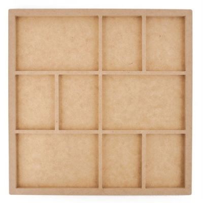 Nine Frame Photo Display