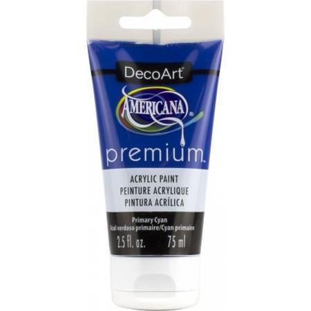 DecoArt Primary Cyan Premium Acrylic