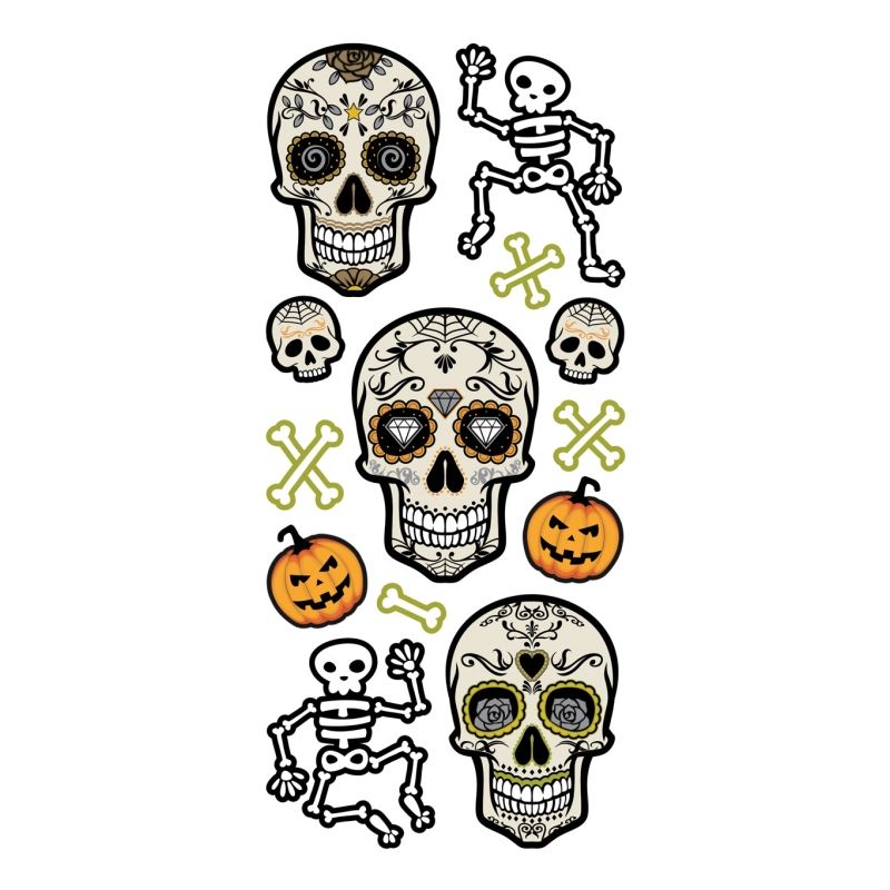 Paper House Productions - 3D Skeletons Puffy Stickers