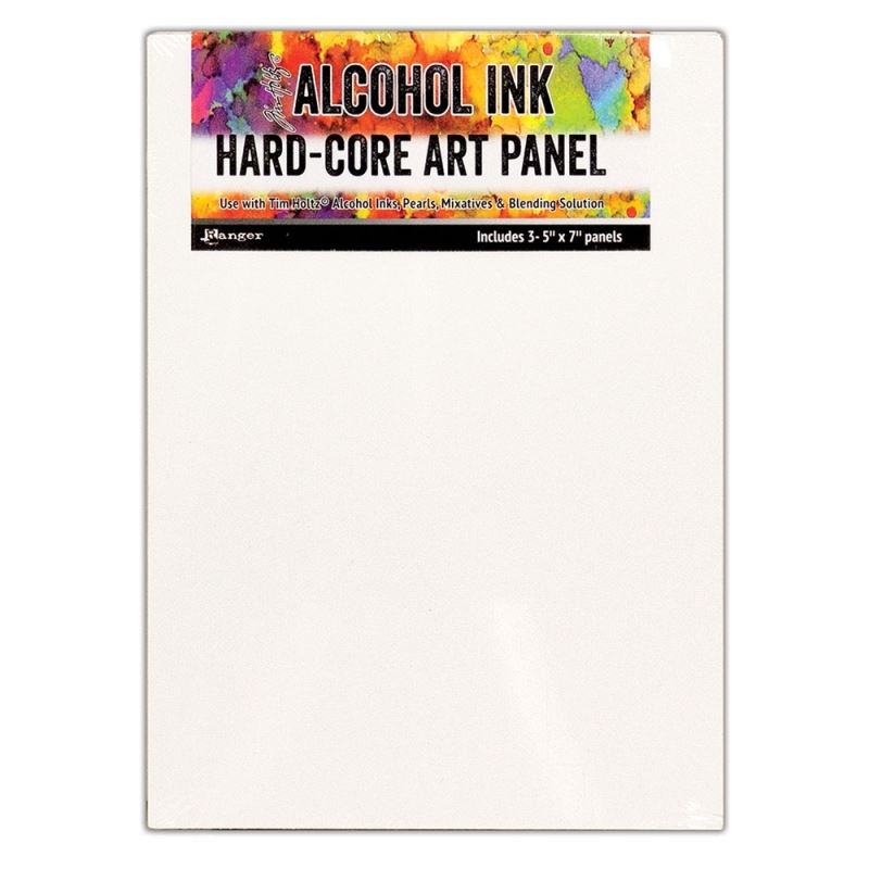Tim Holtz - Hard Core Art Panels 5" x 7"- Pack of 3