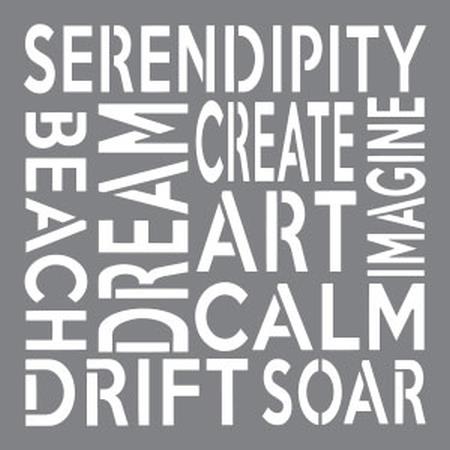 DecoArt Serendipity 8x8 Stencils