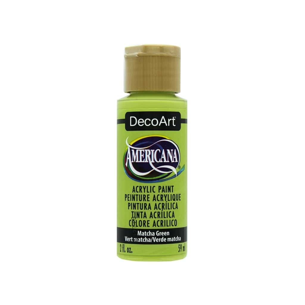 DecoArt Matcha Green Americana Acrylics 2oz Acrylic Paint