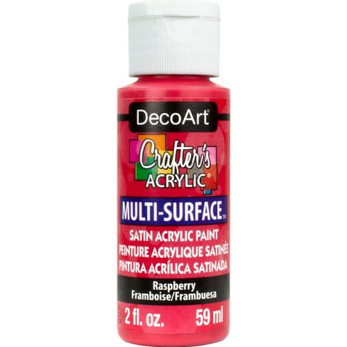 DecoArt Raspberry Crafters Multi-Surface 2oz