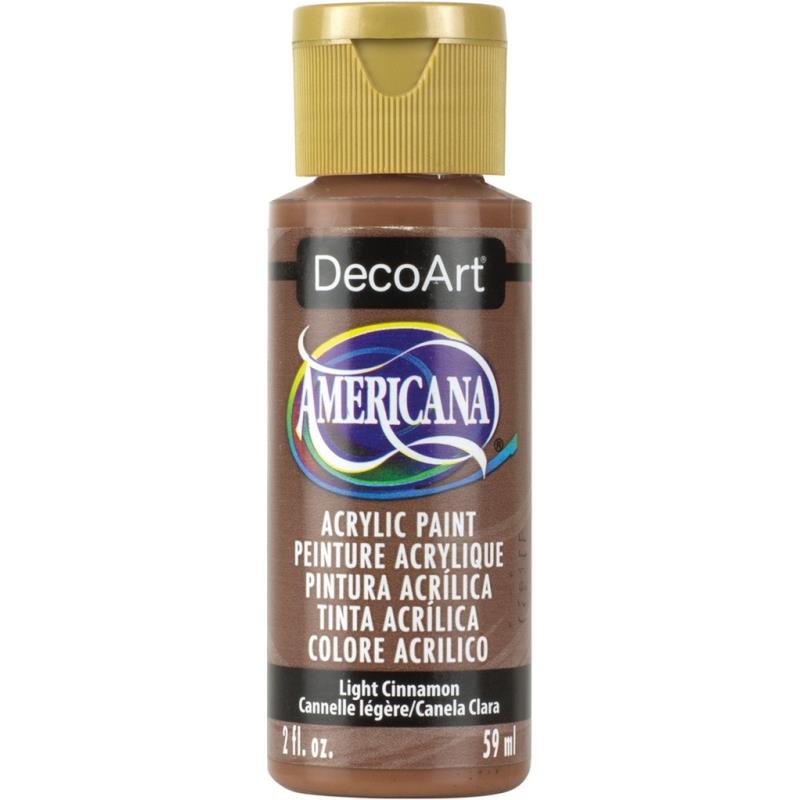 DecoArt Light Cinnamon American Acrylic 2oz