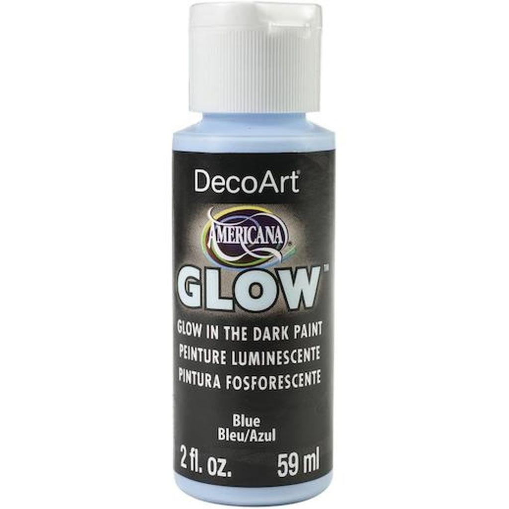 DecoArt Blue Americana Glow Colours 2oz Paint
