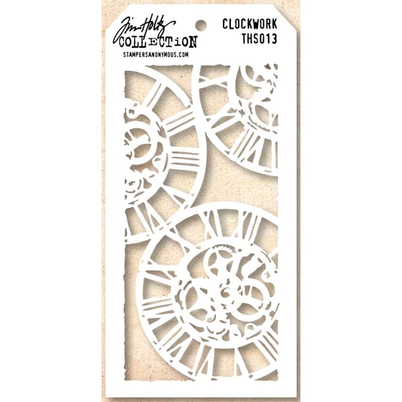 Tim Holtz - Clockwork Layered Stencil