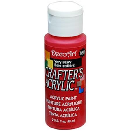DecoArt Very Berry Crafters Acrylic 2oz