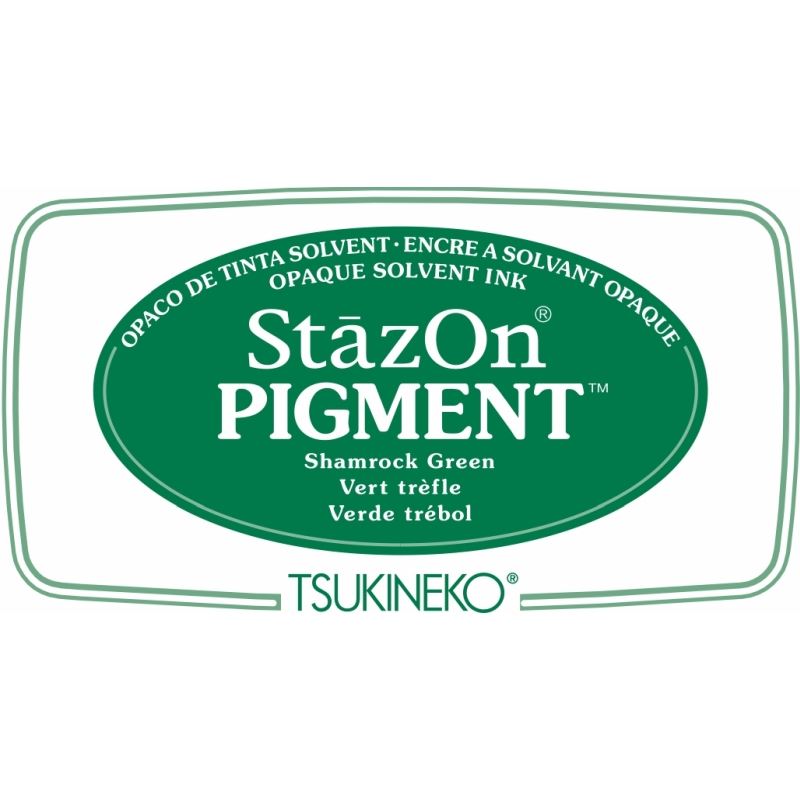Stazon Pigment Pad Shamrock Green
