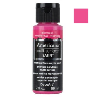 DecoArt Pink Tropics Multisurface satin