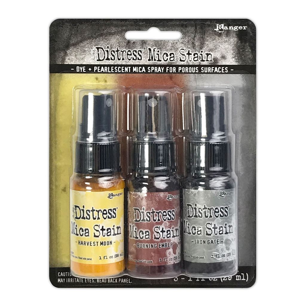 Tim Holtz Distress Halloween Mica Stains Set 3 - Limited Edition