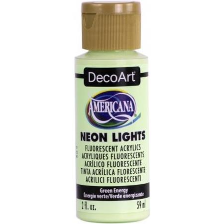 DecoArt Green Energy Americana Neon