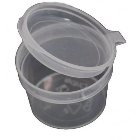 Empty Fillable Flip top Pot Large 30ml