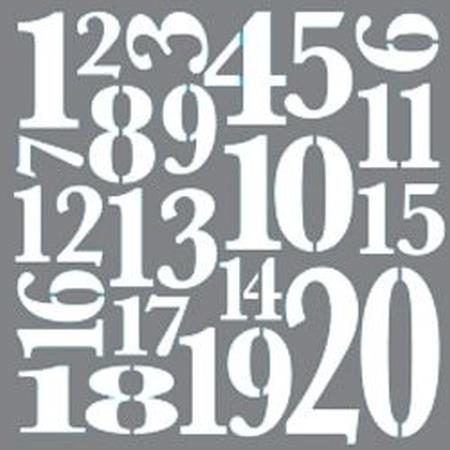 DecoArt Top 20 Stencil