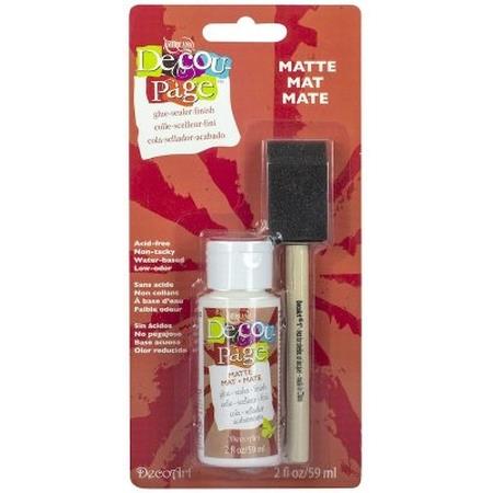 DecoArt Matte w/ Sponge Brush (DS106)
