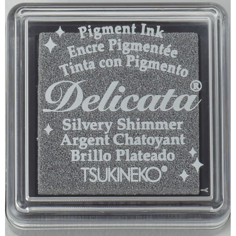 Silvery Shimmer Delicata Ink Pad Small