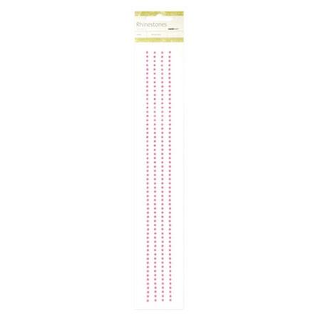 Rhinestone Strips - Pink