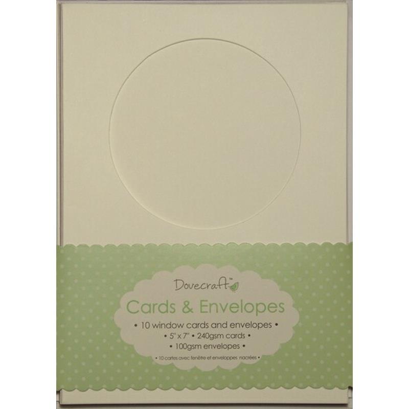 Circle Window Card 5x7Card & Envelope Pack