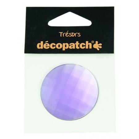 Pack of 1 gem, 4.5cm Mauve