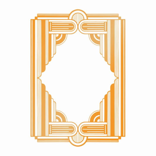 CON Framed Columns Hotfoil Stamp
