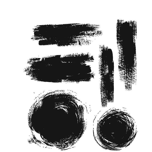 Tim Holtz - Brushstrokes- Stamp