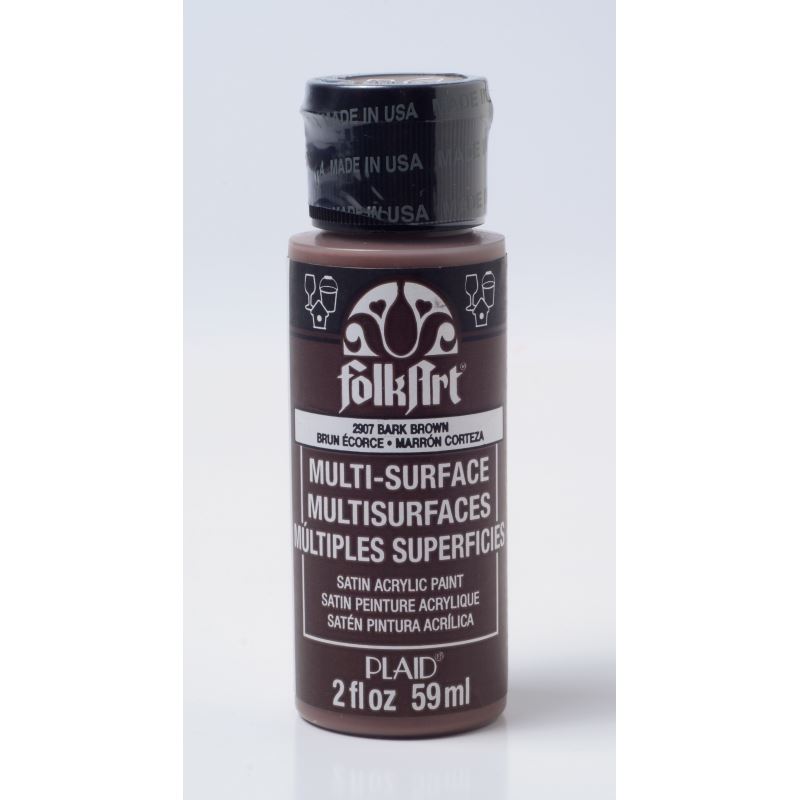 Bark Brown Folkart Multi-Surface 2oz