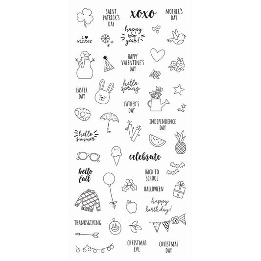 Seasons Stamps