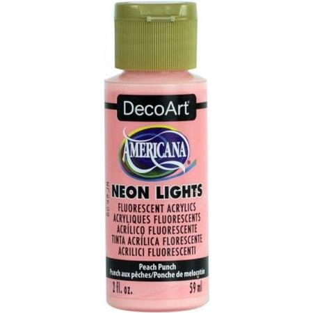 DecoArt Peach Punch Americana Neon