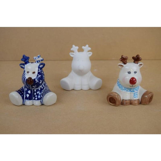Christmas Cute Reindeer Box Quantity 12