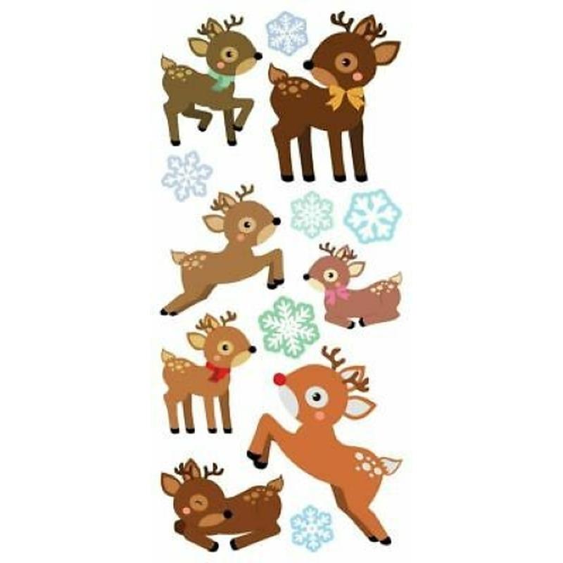 Paper House Productions - 3D Reindeer Puffy Stickers