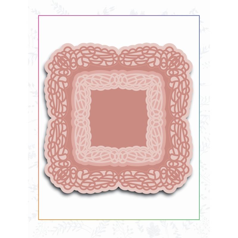 SCC Torcan Lace Frame Set Vintage Lace Nesting Dies