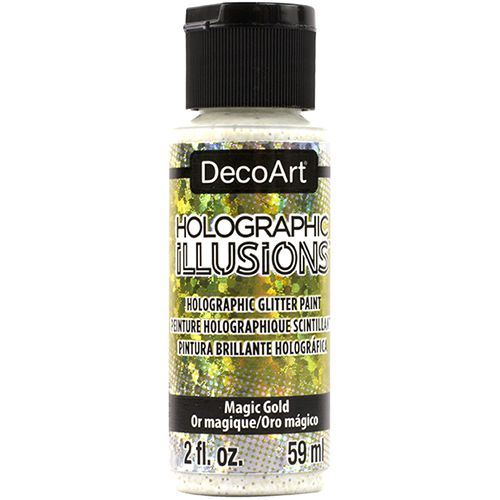 DecoArt Magic Gold Holographic Illusions -