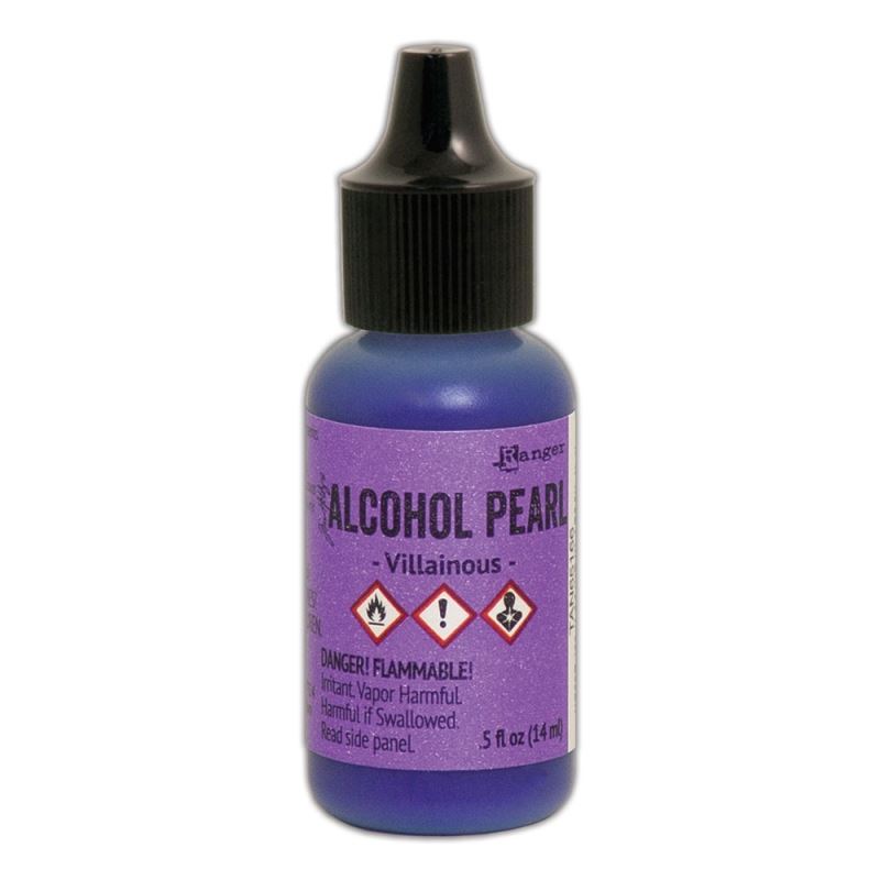 Alcohol Ink Pearls Villainous